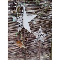 sterne Gartenstecker 2Er Set Handarbeit Gartenkeramik Huhn Aus Keramik Beetstecker Weihnachtsdeko sterne Gartenstecker 2Er Set Handarbeit Gartenkeramik Huhn Aus Keramik Beetstecker Weihnachtsdeko von TonundCo