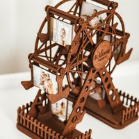 Benutzerdefinierte Foto Riesenrad Jahrestag Hochzeit Geburtstag Personalisierte Geschenk Für Ihn Ihren Mann Frau Album Holz Weihnachtsgeschenke von TonyLeather