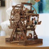 Hochzeit Fotorahmen Geschenk Für Paar Benutzerdefinierte Hölzerne Riesenrad Valentinstag Personalisierte Einzigartige Weihnachtsgeschenke Jahrestag von TonyLeather