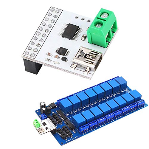 5V 16 Kanal Relais Modul, DC 5V USB Relaismodul Computer Switch Control mit Integrierter USB Schnittstelle/hochwertigen Leiterplatten 5V 16 Kanal Relais Modul, DC 5V USB Relaismodul Computer Switch Control mit Integrierter USB Schnittstelle/hochwertigen Leiterplatten von Tonysa