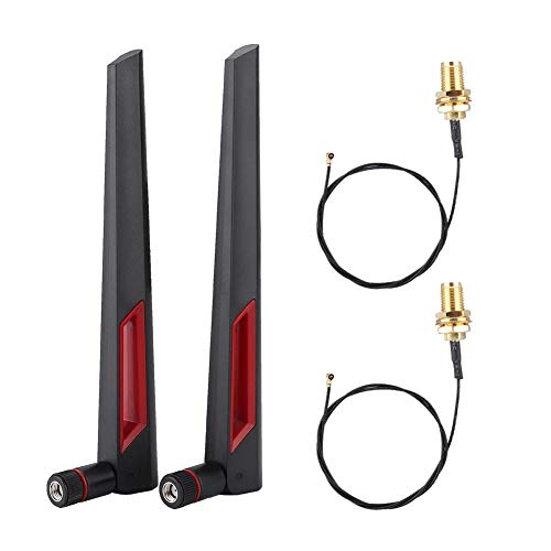 8-dBi-Antenne RP-SMA für WLAN und WLAN-Router-Adapter, IPX4-WLAN-Netzwerkkarte Verbindungskabel Vollfrequenzband Für 9260NGW/7265AC/9650AC/BCM94360 usw. 8-dBi-Antenne RP-SMA für WLAN und WLAN-Router-Adapter, IPX4-WLAN-Netzwerkkarte Verbindungskabel Vollfrequenzband Für 9260NGW/7265AC/9650AC/BCM94360 usw. von Tonysa