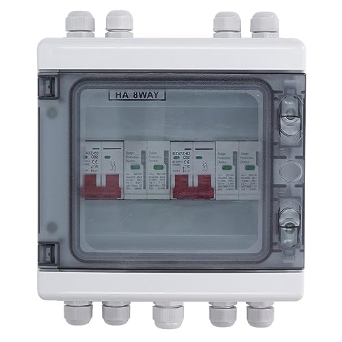 DC500V Solar-Trennschalter 2 in 2 Out Photovoltaik DC Combiner Box Solar-Trennschalter 32A Überspannungsschutz IP65 Wasserdicht für PV-Netzanbindungssystem DC500V Solar-Trennschalter 2 in 2 Out Photovoltaik DC Combiner Box Solar-Trennschalter 32A Überspannungsschutz IP65 Wasserdicht für PV-Netzanbindungssystem von Tonysa