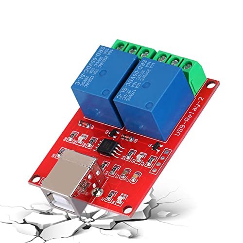 Relais USB Steuerschalter PC Modul USB Intelligenter USB 2 Kanal 5 V Controller, Support System: für WIN7, XP 32 Bit, 64 Bit System Relais USB Steuerschalter PC Modul USB Intelligenter USB 2 Kanal 5 V Controller, Support System: für WIN7, XP 32 Bit, 64 Bit System von Tonysa