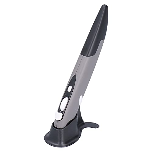 Tonysa 2,4 GHz USB Wireless Optical Pocket Pen Mouse, Digital Optical Pen Mouse Handschrift Maus Mäuse für PC Laptop Notebook Computer (Schwarzgrau) von Tonysa