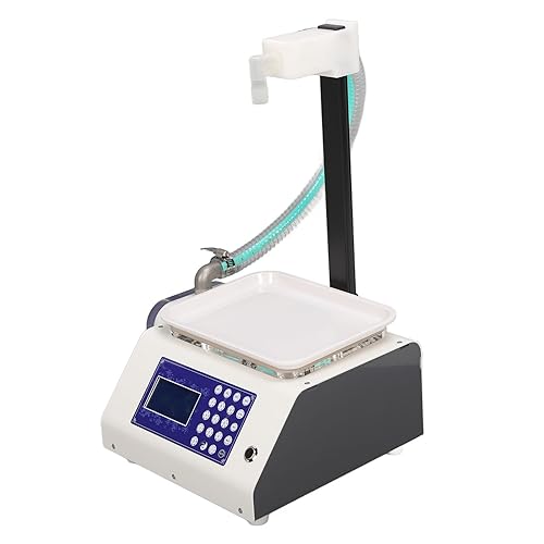 Tonysa Automatische Abfüllanlage, Automatische Honig Abfüllmaschine, Viskose Pasten Abfüllmaschine mit Tropfschutz Auslassöffnung für Joghurt, Waschmittel, Shampoo (EU-Stecker) von Tonysa