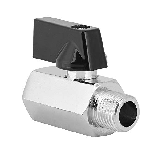Tonysa G1/4 Innengewinde Ventil,Messing Wasserkühlventil,Computer Wasserkühlung Zubehör für Computer Wasserkühlsystem mit dichtem Verschluss/präzisem Gewinde/heller Oberfläche von Tonysa