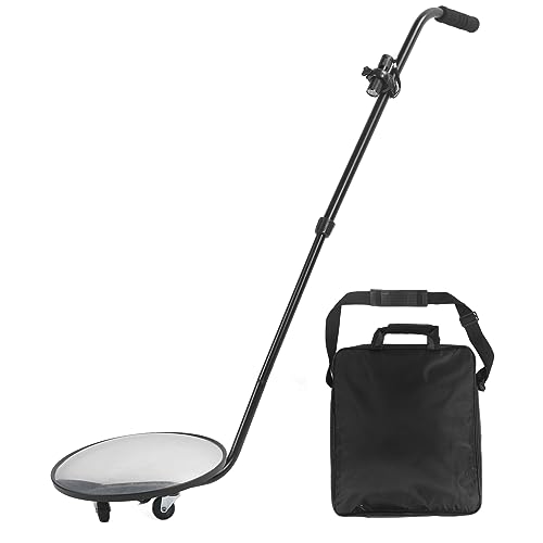 Unter Dem Auto-Inspektionsspiegel von Home Care, mit LED-Licht-Teleskopgriff und Verstellbarem Winkel, Vergrößerndes Fahrzeug-Sicherheitstool von Tonysa