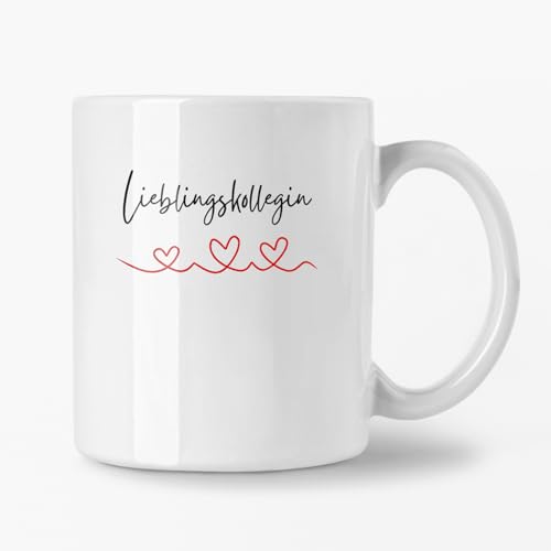 Tasse 355ml - Weiß - Lieblingskollegin von TooSloow