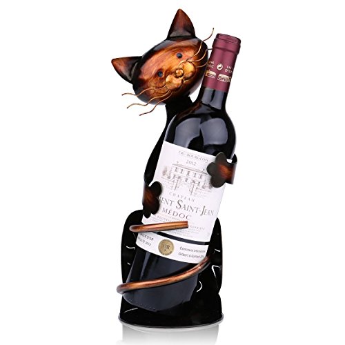 Tooarts Weinflaschenhalter Katze,Weinflaschenhalter Aus Metall,Katzen Weinflaschenhalter,Desktop-Dekoration Handwerk,Wohndeko, Geschenke für Katzenliebhaber Tooarts Weinflaschenhalter Katze,Weinflaschenhalter Aus Metall,Katzen Weinflaschenhalter,Desktop-Dekoration Handwerk,Wohndeko, Geschenke für Katzenliebhaber von Tooarts