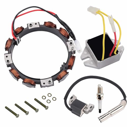 592831 Stator Lichtmaschine 394890 393374 691185 797375 797182 696459 691063 393800 391735 393474 390185 390677 1 x 390 cm. 693 kompatibel mit B-S, Toro, Cub Cadet, Simplicity, Craftsman 592831 Stator Lichtmaschine 394890 393374 691185 797375 797182 696459 691063 393800 391735 393474 390185 390677 1 x 390 cm. 693 kompatibel mit B-S, Toro, Cub Cadet, Simplicity, Craftsman von Toobop