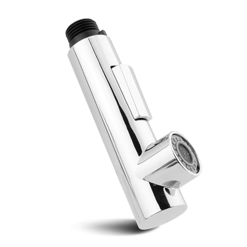 Küche Wasserhahn Pull Out Spray Küche-Wasserhahn Ersatzteil ABS Chrom poliert Dusche Handheld Spray Head 61011 Wie abgebildet von Tookie