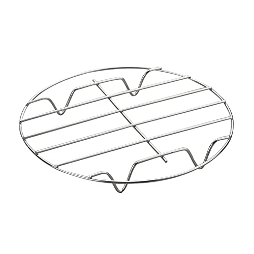 Rundes Kochgestell, 2 Stück, Edelstahl-Dampfbräter-Set, zum Anheben von Speisen in Töpfen, Teller zum Dämpfen, Kühlen und Braten, Einmachen von Luftfritteusen, Schnellkochtopf, spülmaschinenfest (19,6 Rundes Kochgestell, 2 Stück, Edelstahl-Dampfbräter-Set, zum Anheben von Speisen in Töpfen, Teller zum Dämpfen, Kühlen und Braten, Einmachen von Luftfritteusen, Schnellkochtopf, spülmaschinenfest (19,6 von Tookie