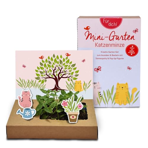 Tool & Tree mini-Garten Katzenminze – Pop-Up DIY Garten Set für Katzenliebhaber & Familien – inkl. Katzenminze-Saatgut, Anzuchtschale & Bastel-Deko – nachhaltiges Geschenkidee für kreative Köpfe Tool & Tree mini-Garten Katzenminze – Pop-Up DIY Garten Set für Katzenliebhaber & Familien – inkl. Katzenminze-Saatgut, Anzuchtschale & Bastel-Deko – nachhaltiges Geschenkidee für kreative Köpfe von Tool & Tree