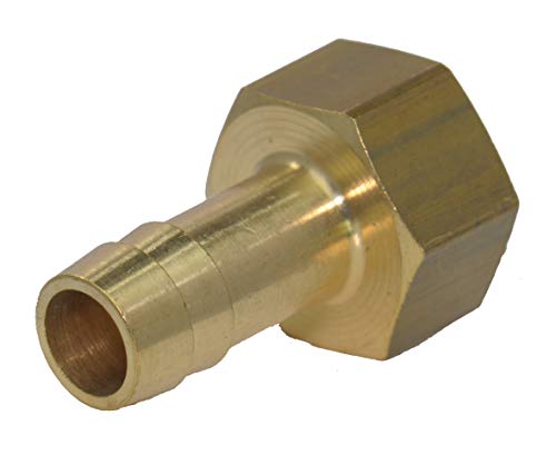 Aufschraub - Schlauchtülle G 1/4"-9mm, 16 bar Werkstoff: Messing von ToolNerds