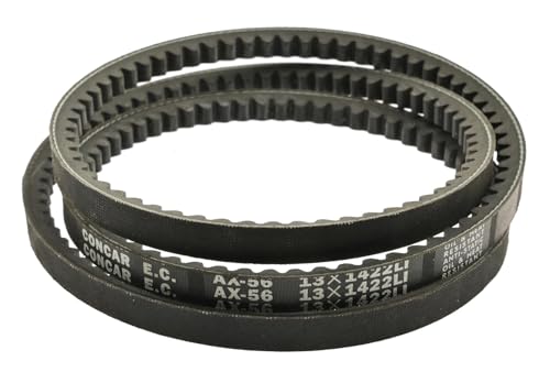 ConCar Keilriemen flankenoffen formgezahnt AX / 13 x 8 x 940 Li AX 37 von zuosen