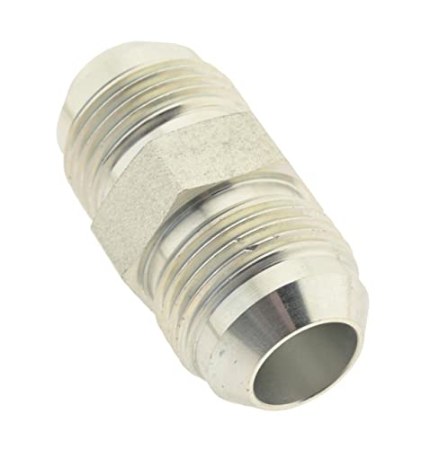 Doppelnippel UNF 7/16" - 20 (JIC) - UNF 7/16" - 20 (JIC), Werkstoff Stahl verzinkt von ToolNerds