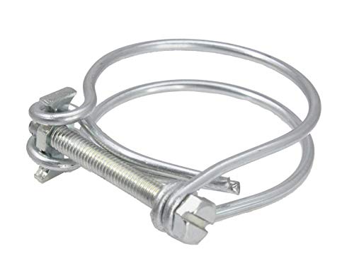 Drahtschlauchschelle Spannbereich 54-60 mm, Edelstahl Schlauchschelle Luftschlauch Spiralschlauch Drahtschlauchschelle Spannbereich 54-60 mm, Edelstahl Schlauchschelle Luftschlauch Spiralschlauch von ToolNerds