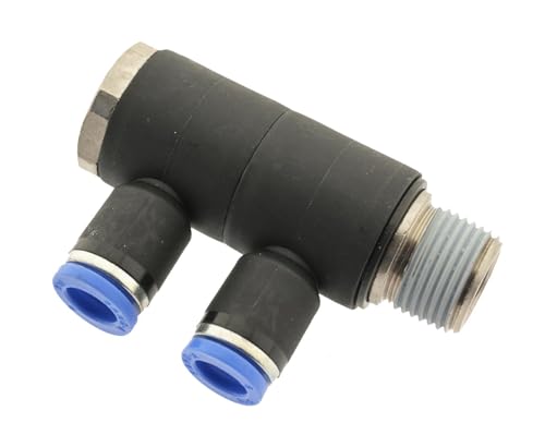IQS 2 - Fach - Verteiler Mehrfachverteiler mit Außengewinde R 1/2" - 8 mm, IQS - Standard IQS 2 - Fach - Verteiler Mehrfachverteiler mit Außengewinde R 1/2" - 8 mm, IQS - Standard von ToolNerds