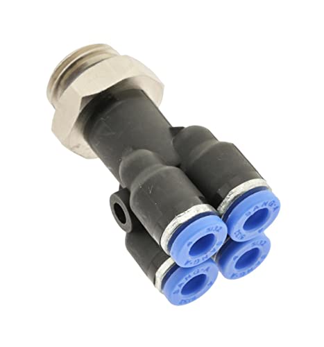 IQS 4 Fach Verteiler Mehrfachverteiler Gewinde G 1/4" - 6 mm, IQS - Standard von ToolNerds