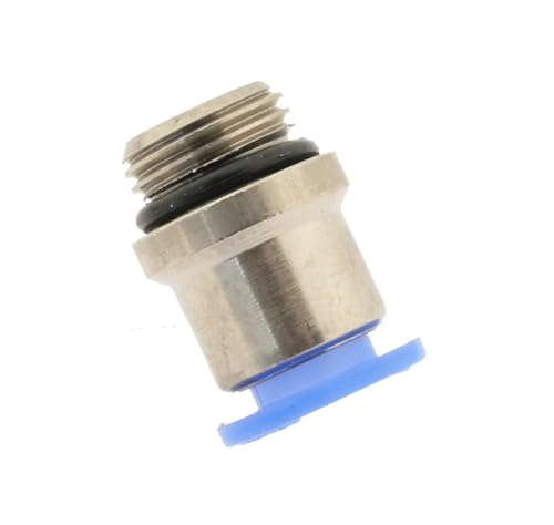 IQS Mini gerade Steckverschraubung mit Innensechskant G 1/8" - 6 mm gerader Steckanschluss von ToolNerds