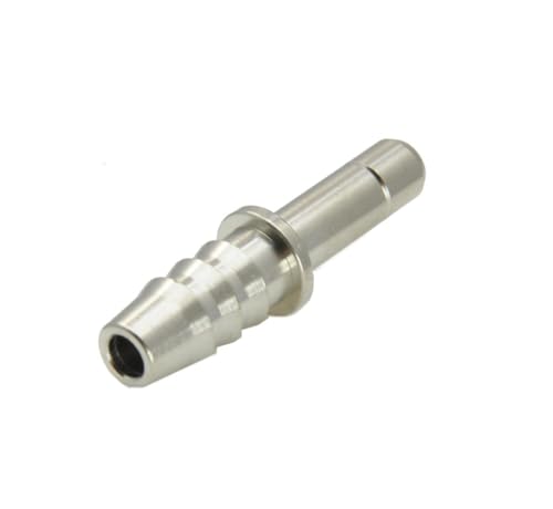 IQS Stecknippel 8 mm - 8 mm Schlauchtülle Messing vernickelt von ToolNerds