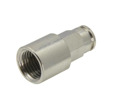 IQS gerader Steckanschluss mit Innengewinde G 1/4"-12mm, Messing vernickelt Standard von ToolNerds