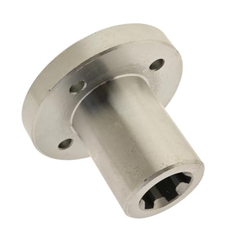 Keilnabe mit Flansch Profil 18 x 22 aus Stahl C45 DIN ISO 14 von ToolNerds