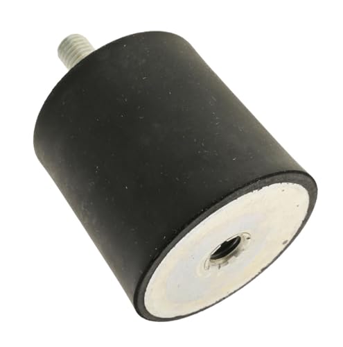 Metall Gummipuffer Ø 40mm x Höhe 25mm Gewindestift M8 x 23mm Innengewinde M8 x 8mm von ToolNerds