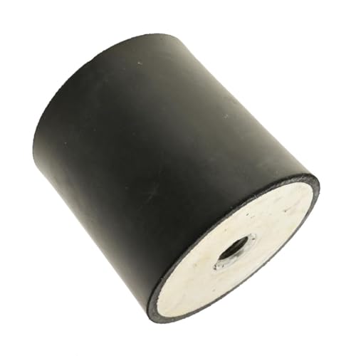 Metall Gummipuffer Ø 40mm x Höhe 30mm Innengewinde beidseitig M8 x 8mm von ToolNerds