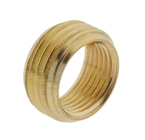 Reduziernippel ohne Bund mit G Außen- und Innengewinde G 3/4" (AG) - G 1/2" (IG), Messing von ToolNerds