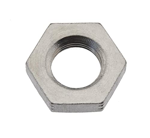 Sechskant-Gegenmutter mit metrischem Gewinde M 27 x 2, Stahl verzinkt von ToolNerds