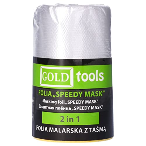 ToolSpace Abdeckfolie mit Klebeband - Transparente Staubschutzfolie Maler Abdeckfolie für Renovierungen - Renovierung Allzweckfolie - Malerabdeckfolie 550 mm x 20 m ToolSpace Abdeckfolie mit Klebeband - Transparente Staubschutzfolie Maler Abdeckfolie für Renovierungen - Renovierung Allzweckfolie - Malerabdeckfolie 550 mm x 20 m von ToolSpace