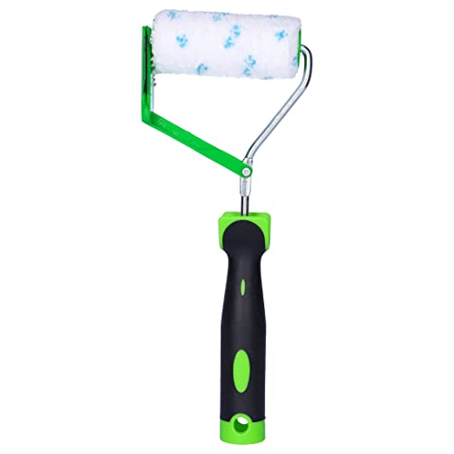 ToolSpace Farbrolle zum Schneiden der Farben Wandfarben Beschneideroller Kantenstreicher Farbtrennroller Linienroller Griff in 2-Komponenten-Technologie von ToolSpace