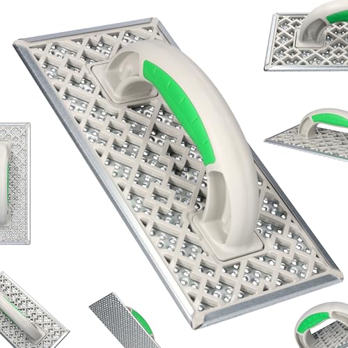 ToolSpace Styropor Raspel Schleifbrett Schleifer 270x130mm Raspelbrett Styroporraspel Styroporschaber Reibebrett Kunststoff Verzinkt Stahlblech Nivellieren von Styroporplattenstößen ToolSpace Styropor Raspel Schleifbrett Schleifer 270x130mm Raspelbrett Styroporraspel Styroporschaber Reibebrett Kunststoff Verzinkt Stahlblech Nivellieren von Styroporplattenstößen von ToolSpace