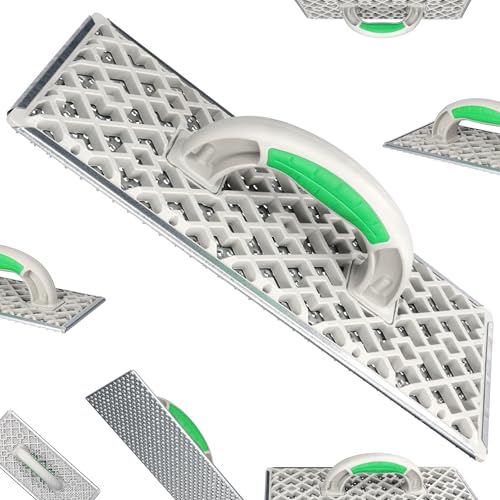 ToolSpace GROß Styropor Raspel Schleifbrett Schleifer Porenbeton 380x160mm Raspelbrett Styroporraspel Styroporschaber Reibebrett Kunststoff Verzinkt Stahlblech Nivellieren von Styroporplattenstößen ToolSpace GROß Styropor Raspel Schleifbrett Schleifer Porenbeton 380x160mm Raspelbrett Styroporraspel Styroporschaber Reibebrett Kunststoff Verzinkt Stahlblech Nivellieren von Styroporplattenstößen von ToolSpace
