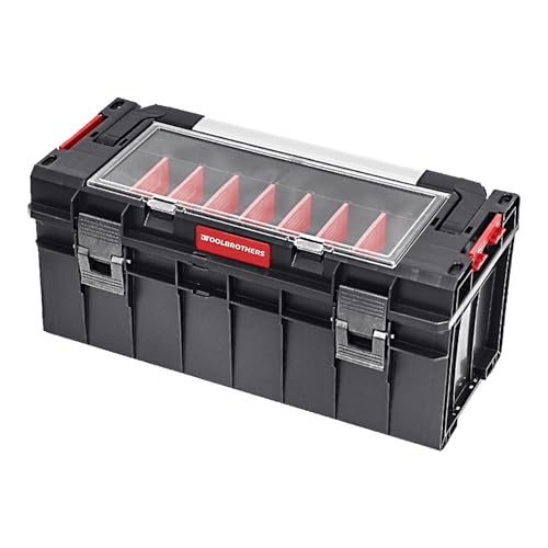 Toolbrothers RHINO Slim Werkzeugkoffer ECO Handling+ Long Edition 22 l IP54 + Werkzeugschale von Toolbrothers