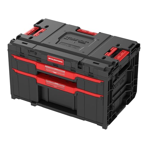 Toolbrothers RHINO XXL Drawer 2 Plus ECO mit zwei verschieden großen Schubläden + Trennwände IP66 von Toolbrothers