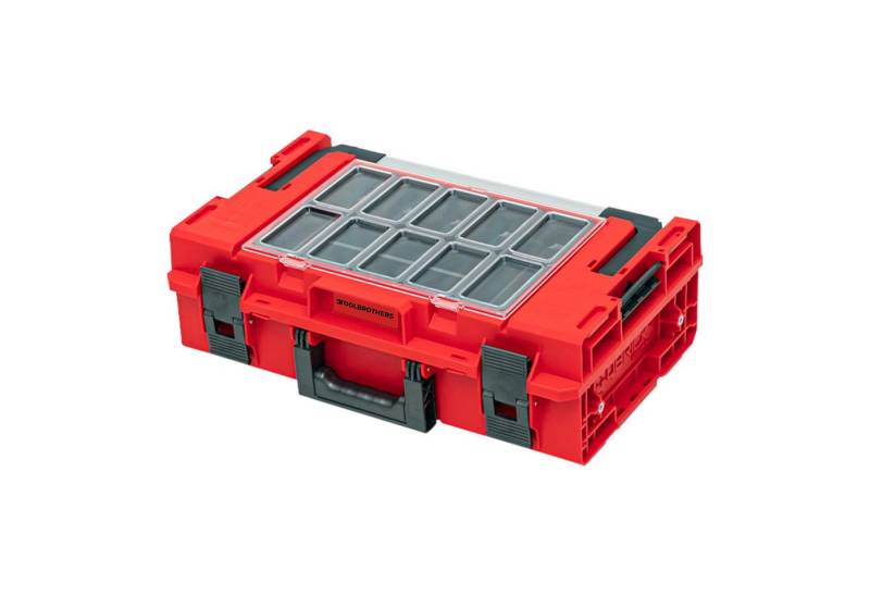 Toolbrothers Werkzeugkoffer RHINO XXL ULTRA Handling+ Höhe M 15,4 l IP66 + Trennwände + Boxen von Toolbrothers