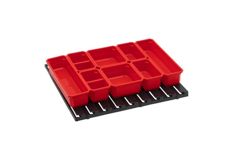 Toolbrothers Werkzeugkoffer RHINO Container Set Nr. 6 Werkstattwand 39 x 35 cm mit 8 Behältern von Toolbrothers