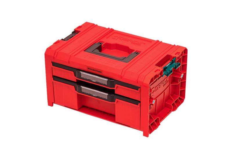 Toolbrothers Werkzeugkoffer RHINO L Drawer 2 ULTRA Organize+ mit zwei Schubläden + Boxen IP54 von Toolbrothers