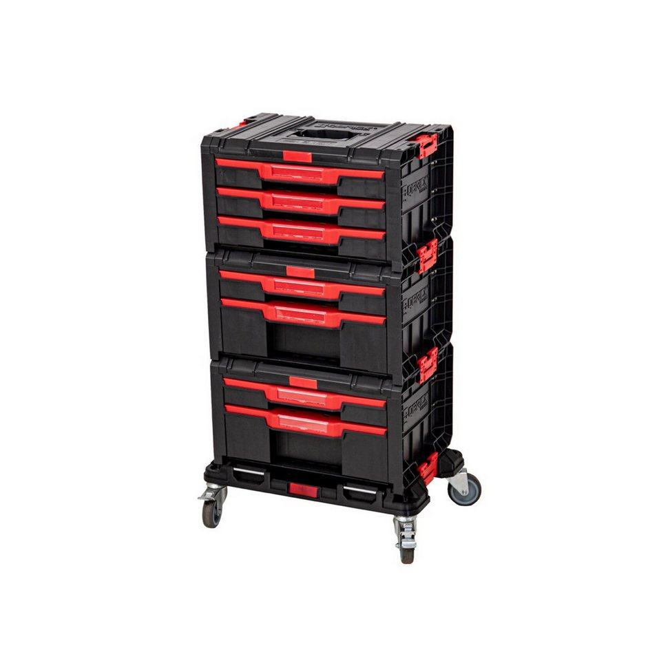 Toolbrothers Werkzeugkoffer RHINO L ECO Drawer Set 2x Drawer 2 + 1x Drawer 3 + Rollbrett Toolbrothers Werkzeugkoffer RHINO L ECO Drawer Set 2x Drawer 2 + 1x Drawer 3 + Rollbrett von Toolbrothers