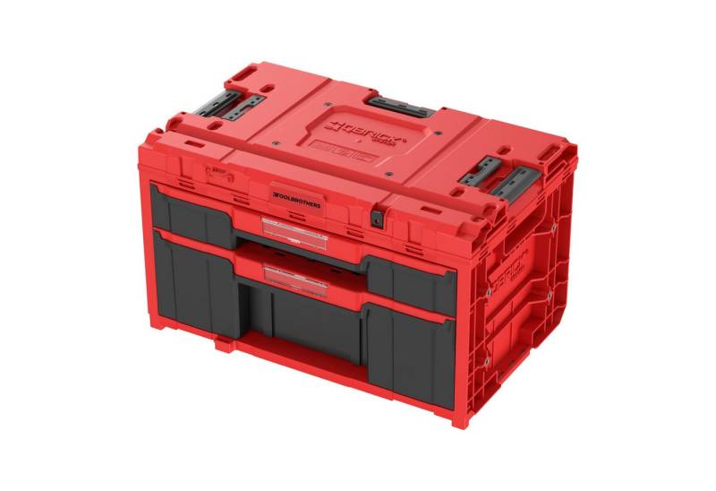 Toolbrothers Werkzeugkoffer RHINO XXL Drawer 2 Plus ULTRA mit zwei Schubläden + Trennwände IP66 von Toolbrothers