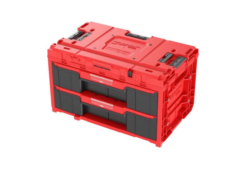Toolbrothers Werkzeugkoffer RHINO XXL Drawer 2 ULTRA mit zwei Schubläden + Trennwände IP66 von Toolbrothers