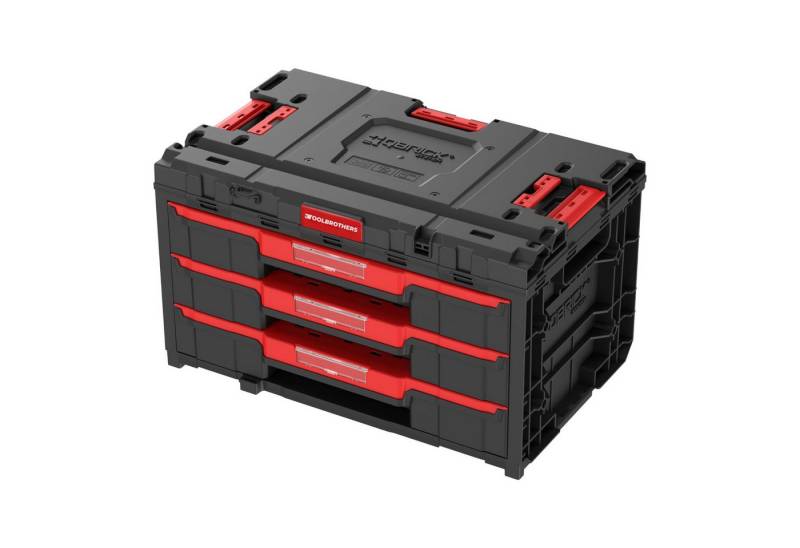 Toolbrothers Werkzeugkoffer RHINO XXL Drawer 3 ECO mit drei Schubläden + Trennwände IP66 von Toolbrothers