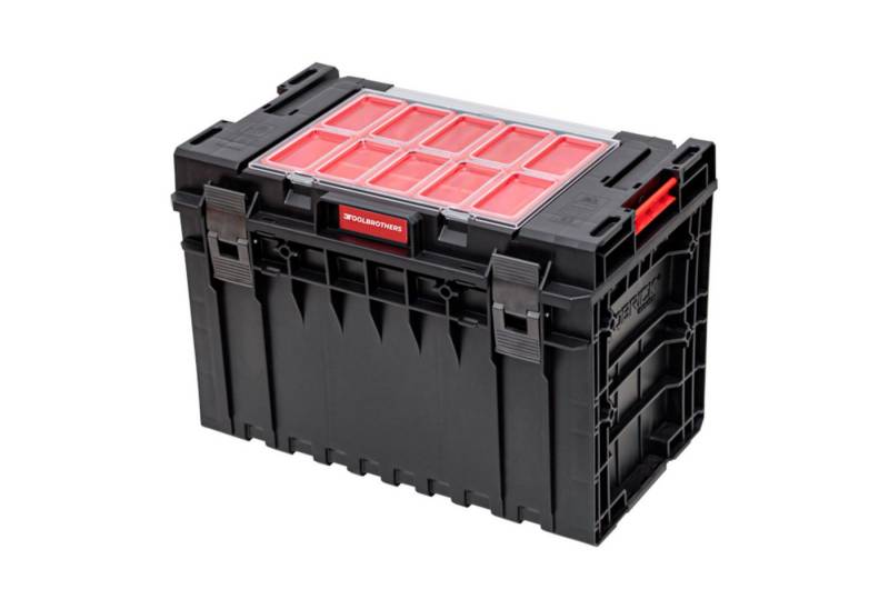 Toolbrothers Werkzeugkoffer RHINO XXL ECO Handling+ Höhe XL 52 l IP66 + Trennwände + Boxen von Toolbrothers