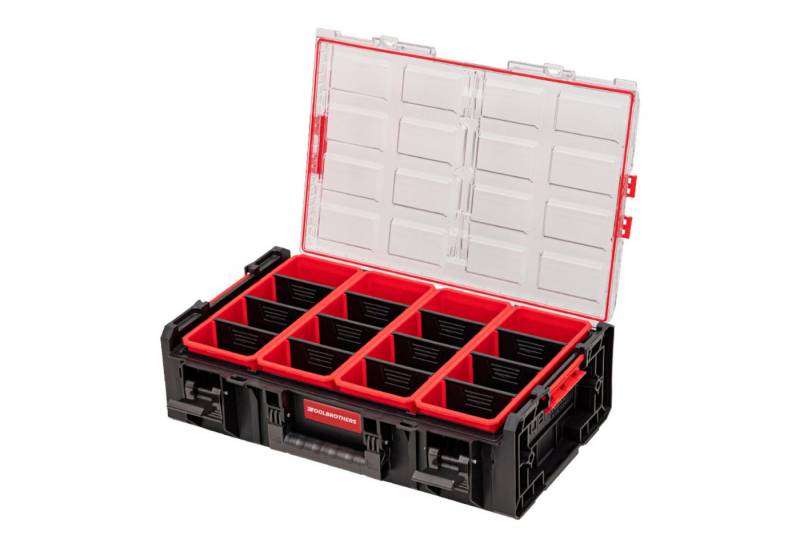 Toolbrothers Werkzeugkoffer RHINO XXL Organizer ECO Höhe XXL + Connect Adapter 19,5 l IP66 von Toolbrothers