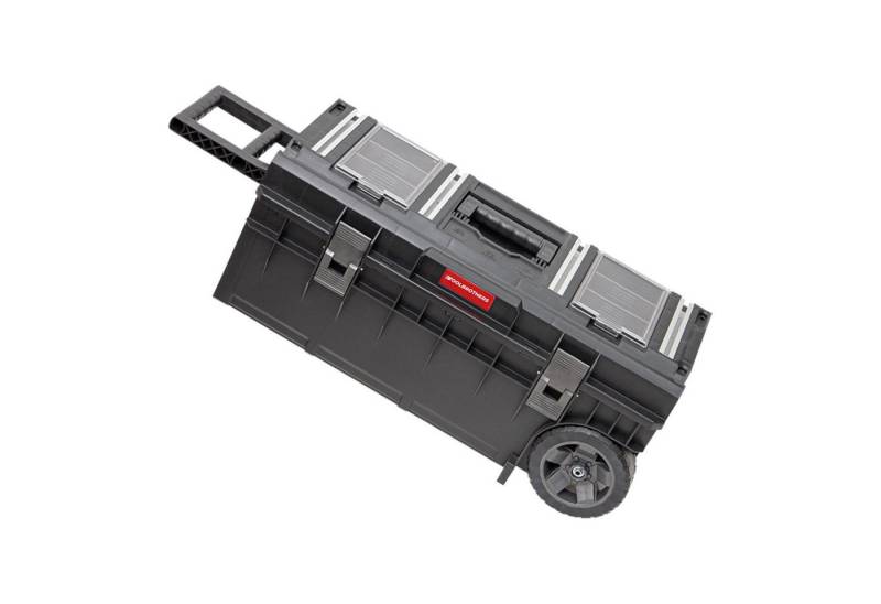 Toolbrothers Werkzeugkoffer RHINO XXL Trolley ECO Longer Work+ 50 l IP66 mit Doppelteleskopgriff von Toolbrothers