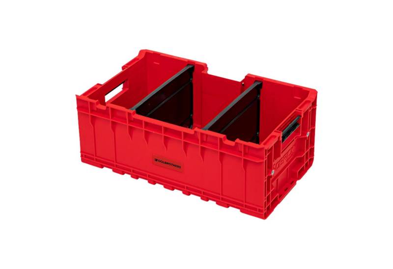 Toolbrothers Werkzeugkoffer RHINO XXL Werkzeug Box ULTRA Custom 35 l stapelbar + Trennwände von Toolbrothers