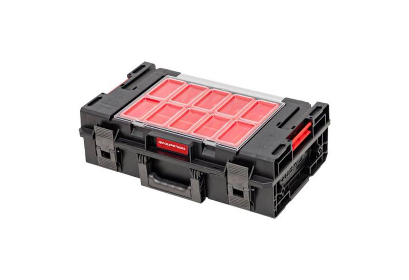 Toolbrothers Werkzeugkoffer RHINO XXL ECO Handling+ Höhe M 15,4 l IP66 + Trennwände + Boxen von Toolbrothers