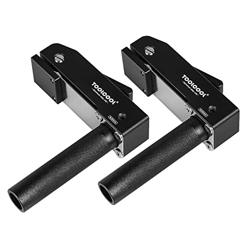 Toolcool Bank-Hundeklemme, 20 mm, MFT-Stil, Halteklammer, Holzbearbeitung, Aluminiumlegierung (20 mm), Schwarz von Toolcool